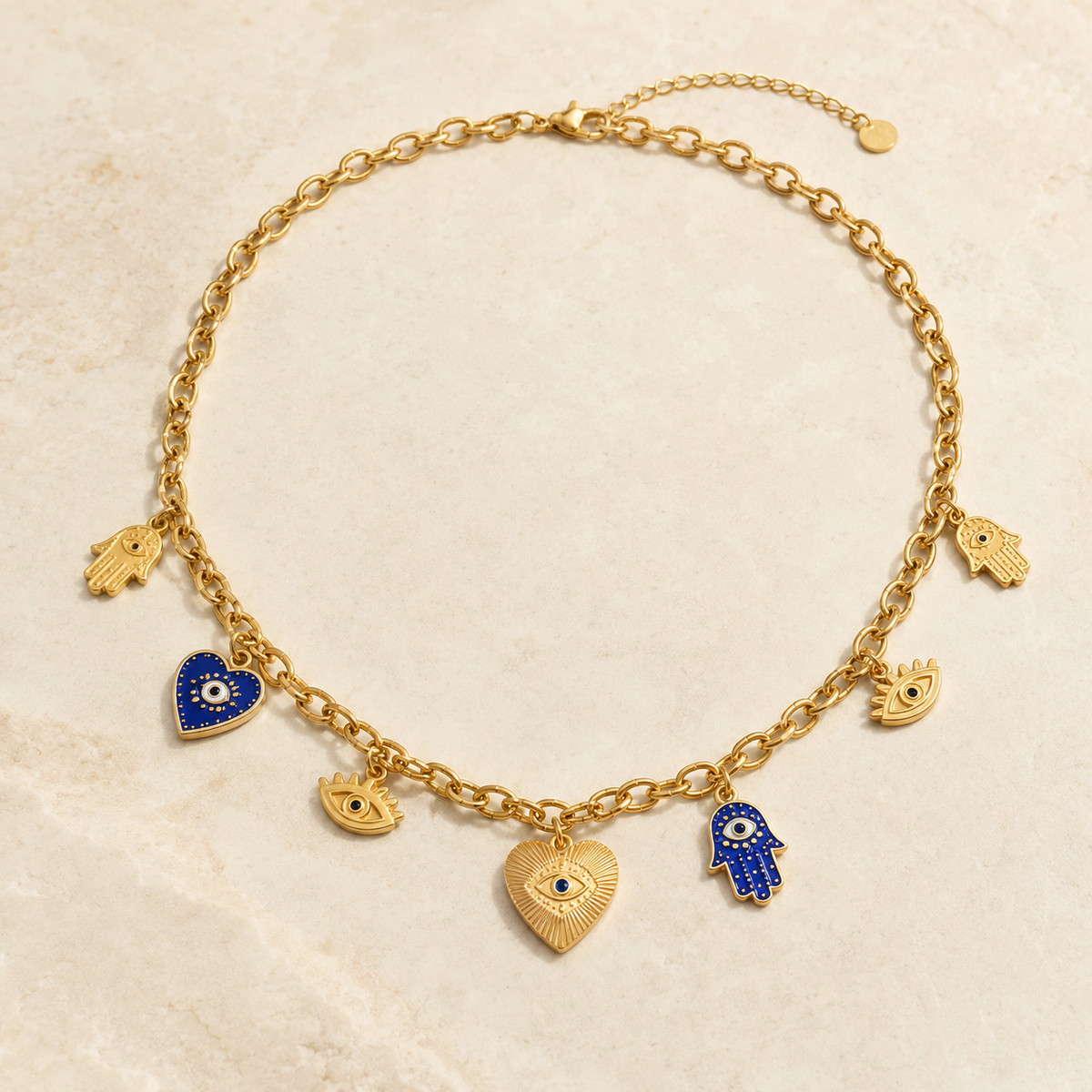 Lucky Charm Gold Bracelet product view