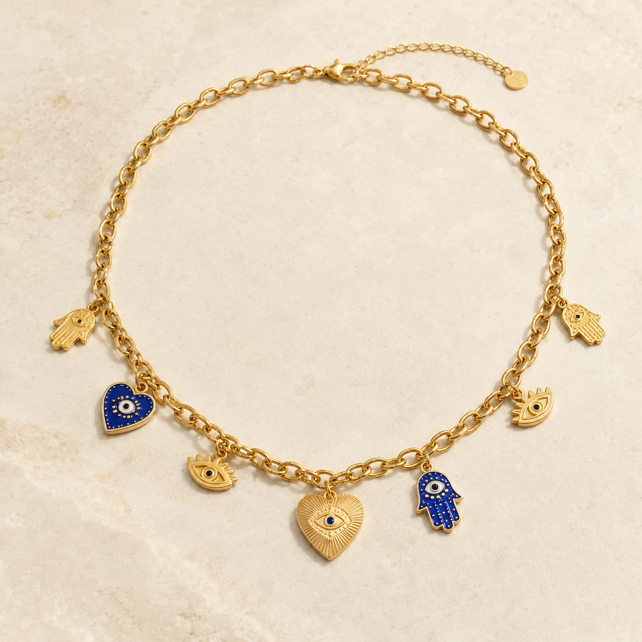 Lucky Charm Gold Bracelet product view