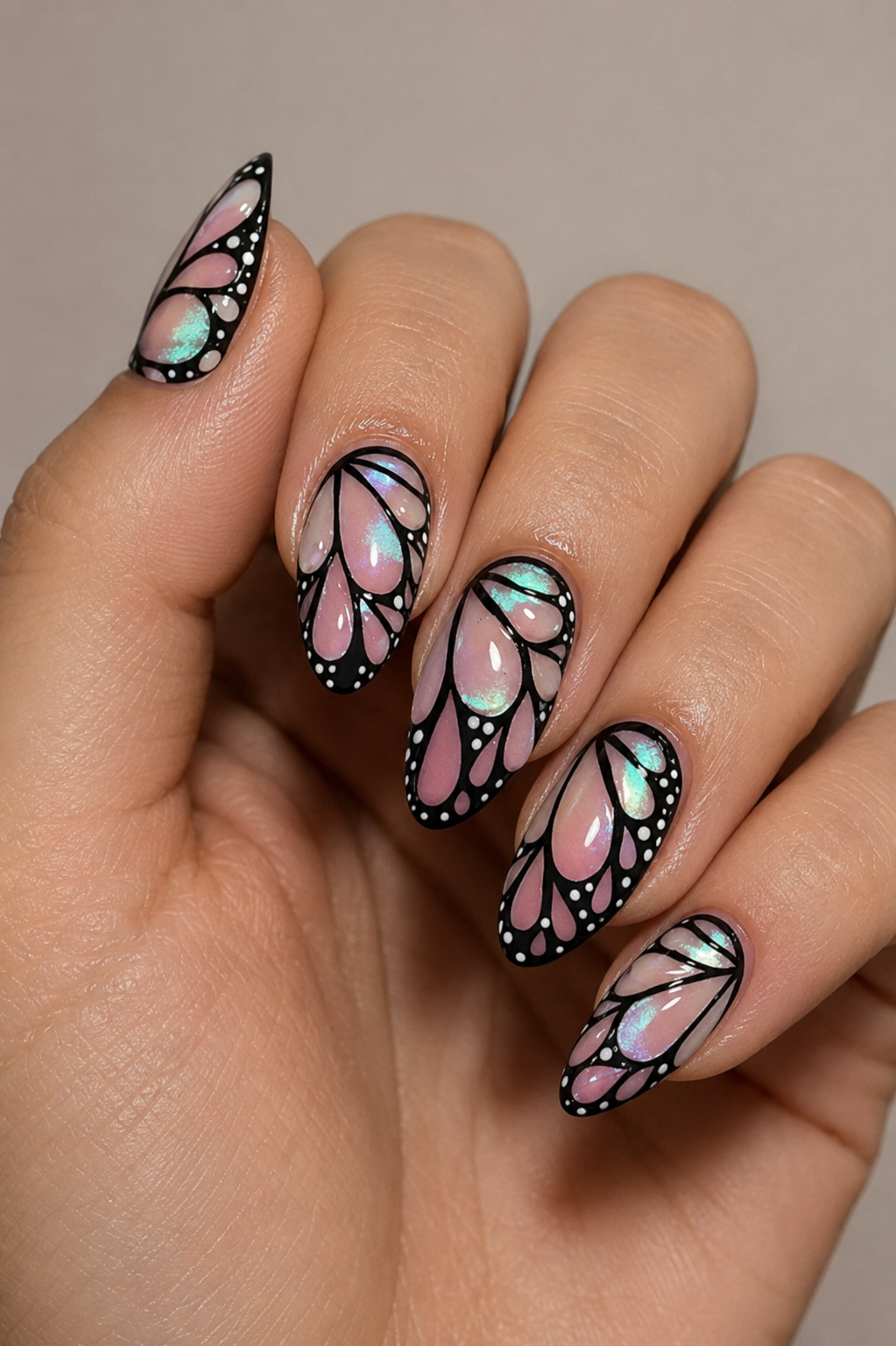 Autumn Aura Press-On Nails - handshot
