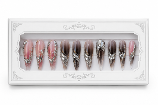 Emerald Heirloom Press-On Nails - packaging