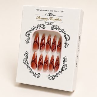 Terracotta Wave Press-On Nails - packaging