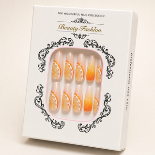 Citrus Bloom Press-On Nails - packaging