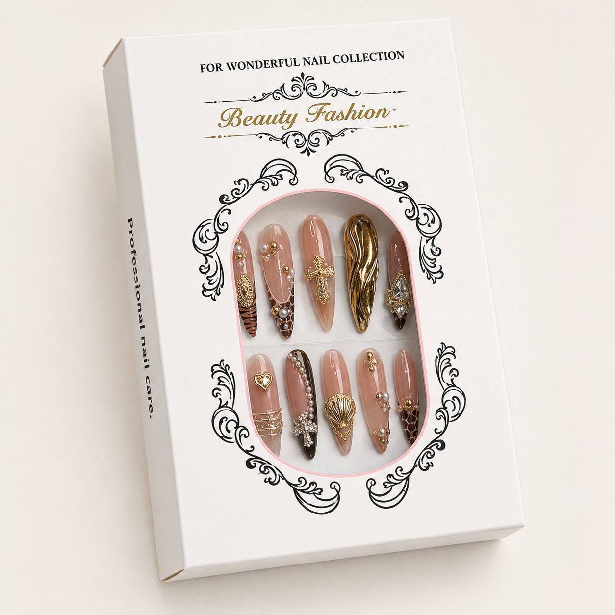 Bronze Relic Press-On Nails - packaging