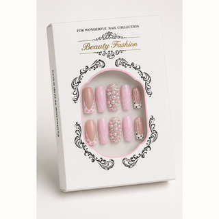 Pearl Blush French Press-On Nails - packaging