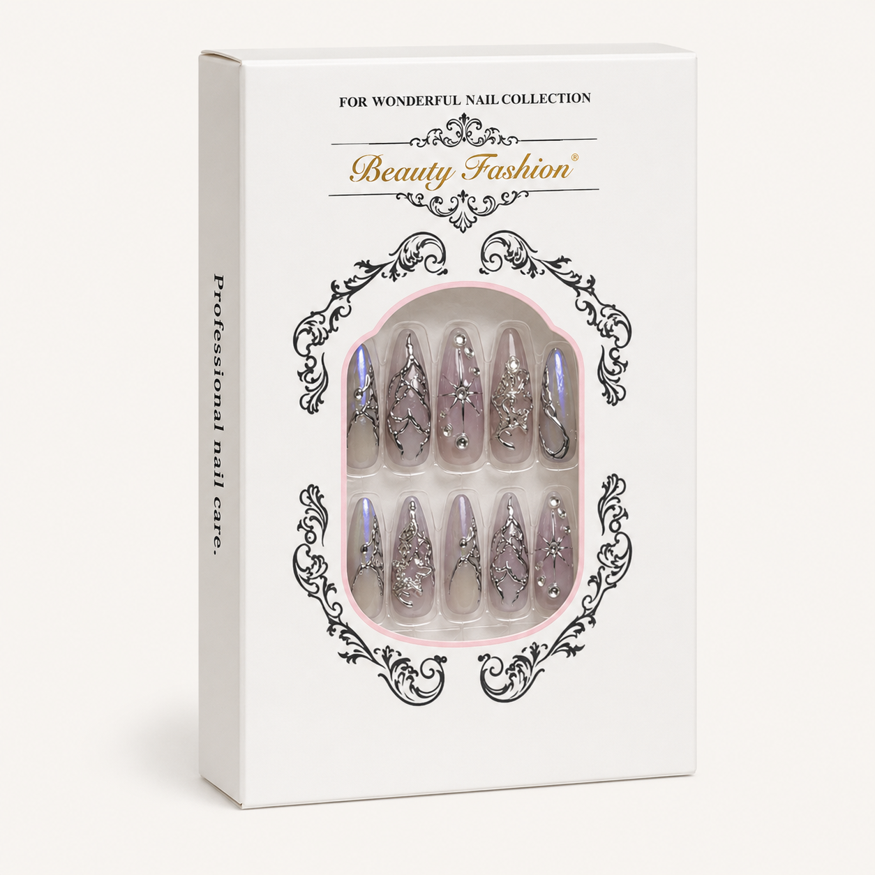 Celestial Chrome Press-On Nails - packaging